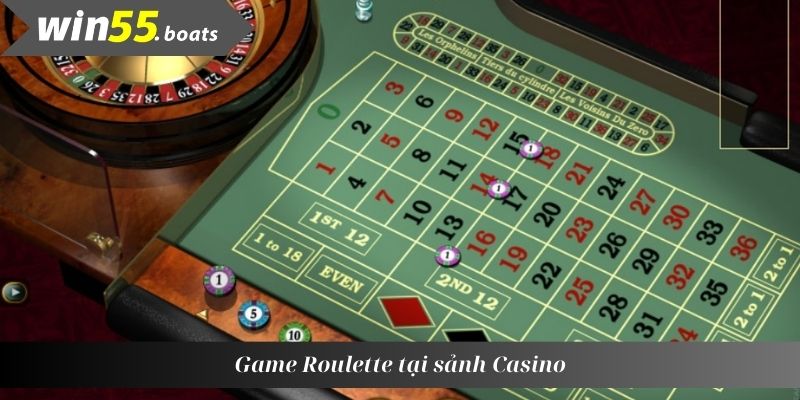Game Roulette tại sảnh Casino